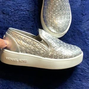 Michael Kors slip on kids sneakers